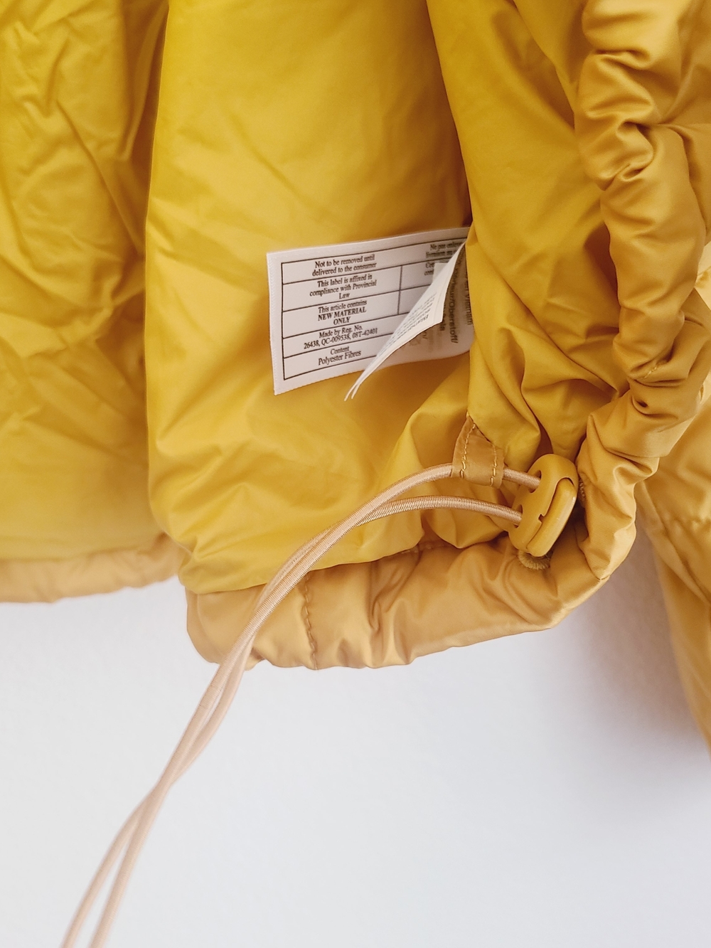 Madewell Mustard Yellow Puffer Jacket - Lightweight Warmth - Picture 6 of 10